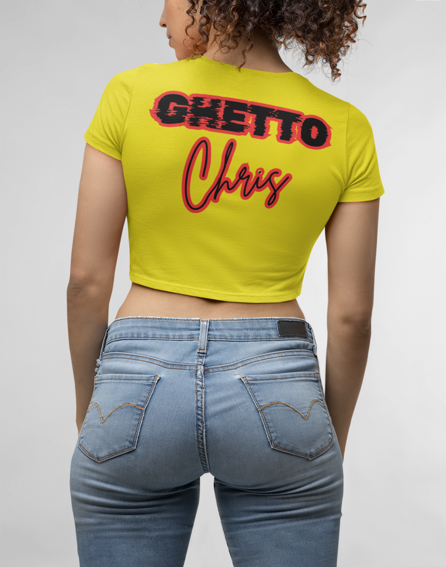 Ghetto Chris Touring Crop Tee (Women)