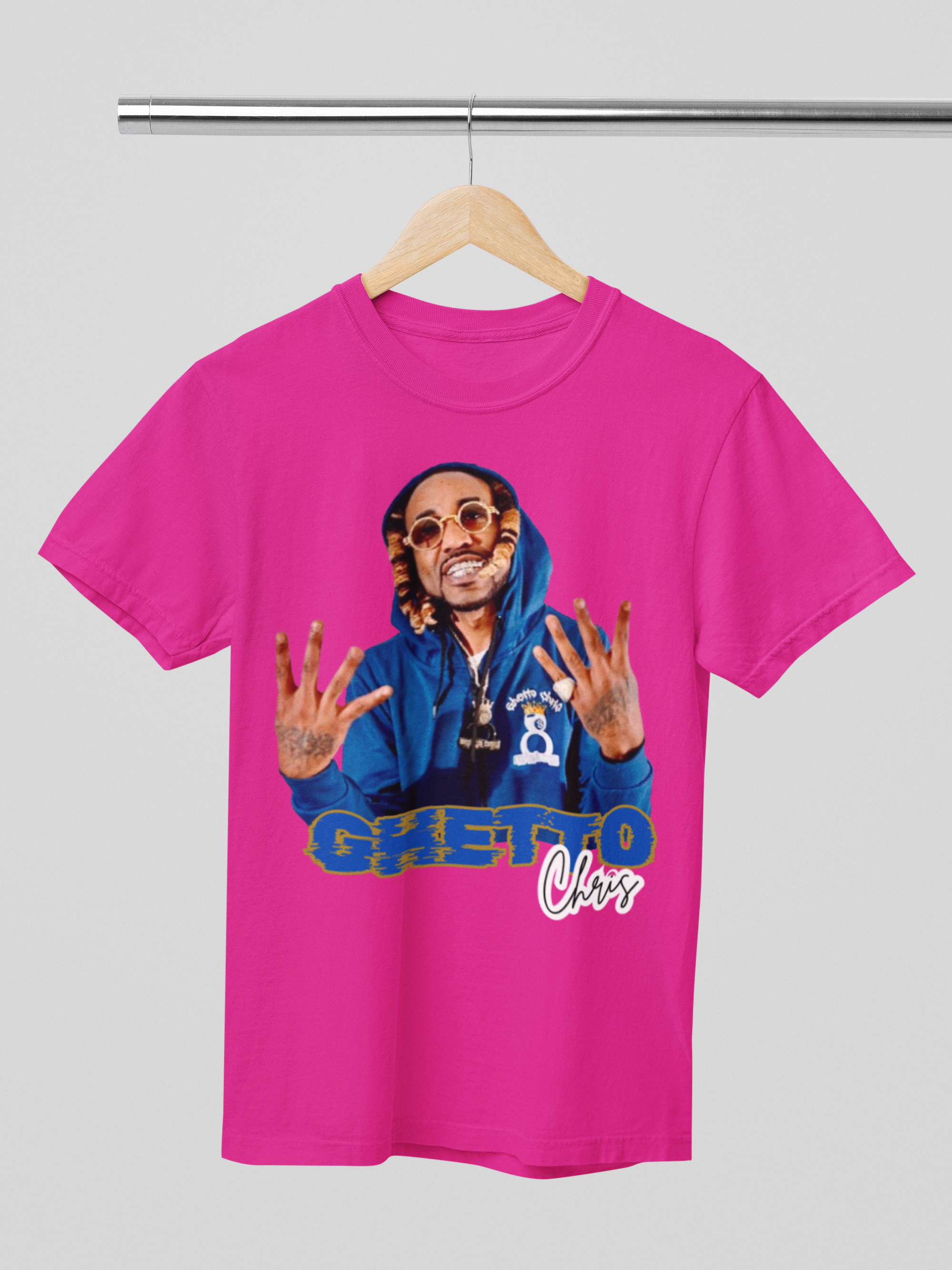 Ghetto Chris Fan T- Shirt