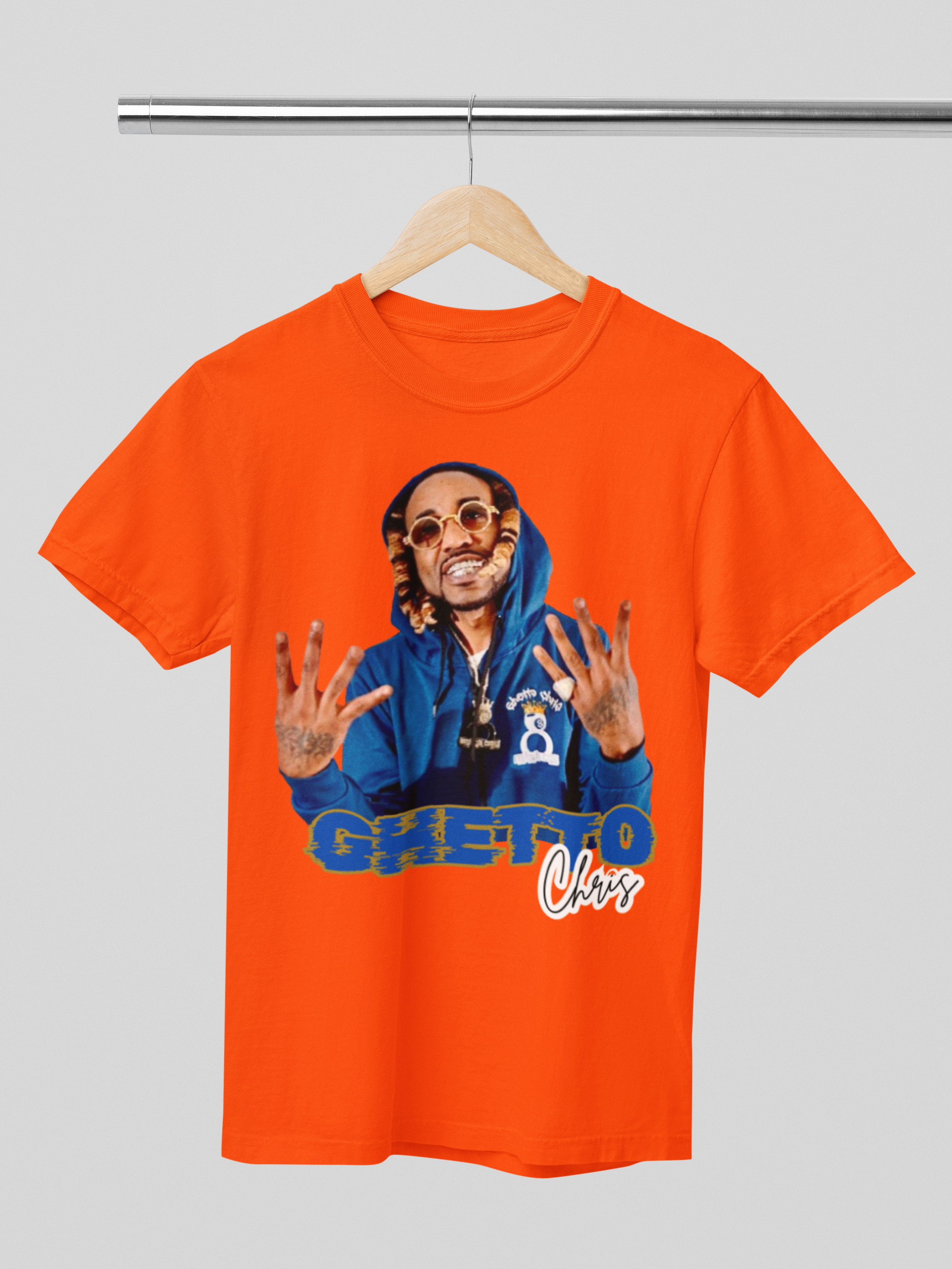 Ghetto Chris Fan T- Shirt