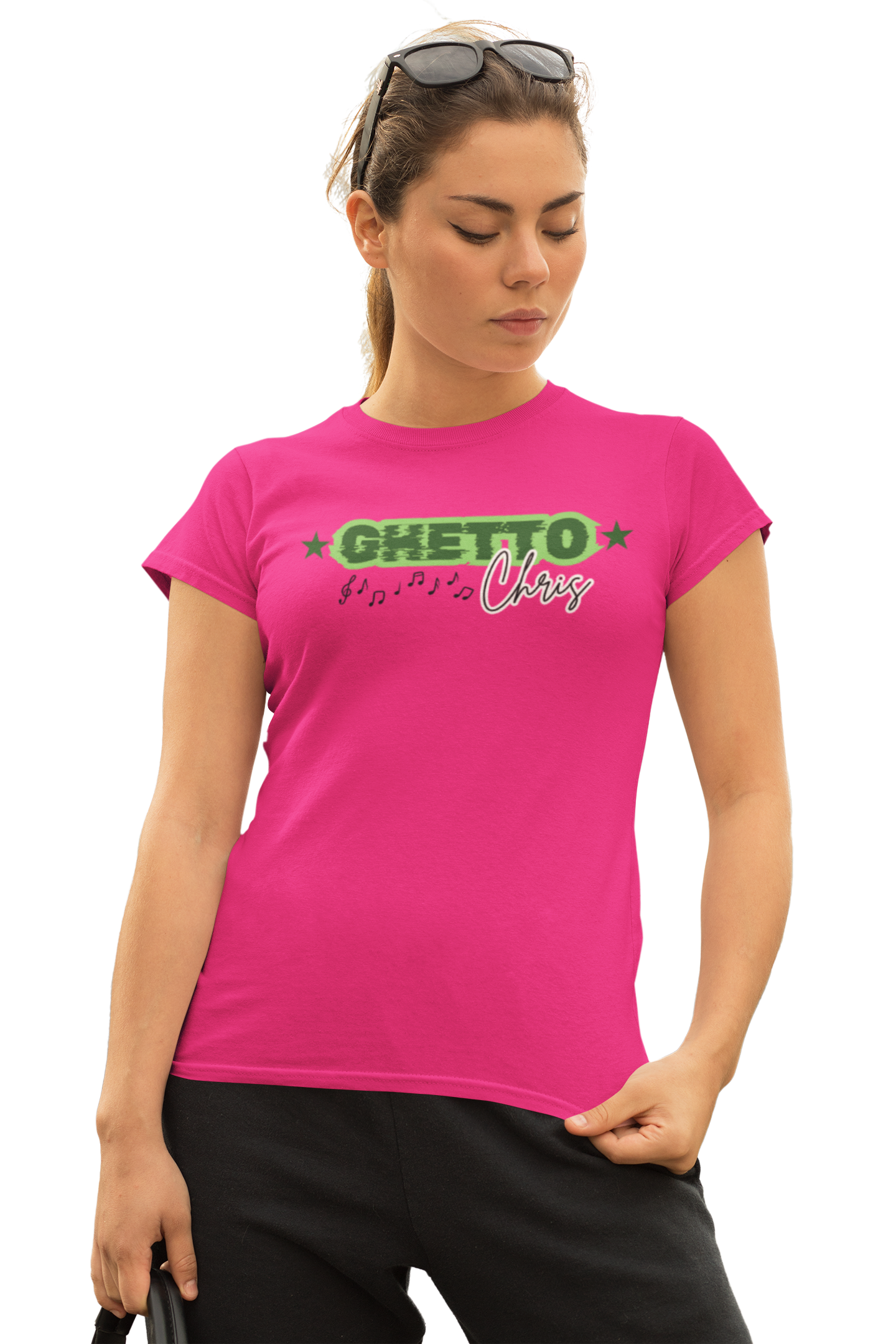 Ghetto Chris women's relaxed tee