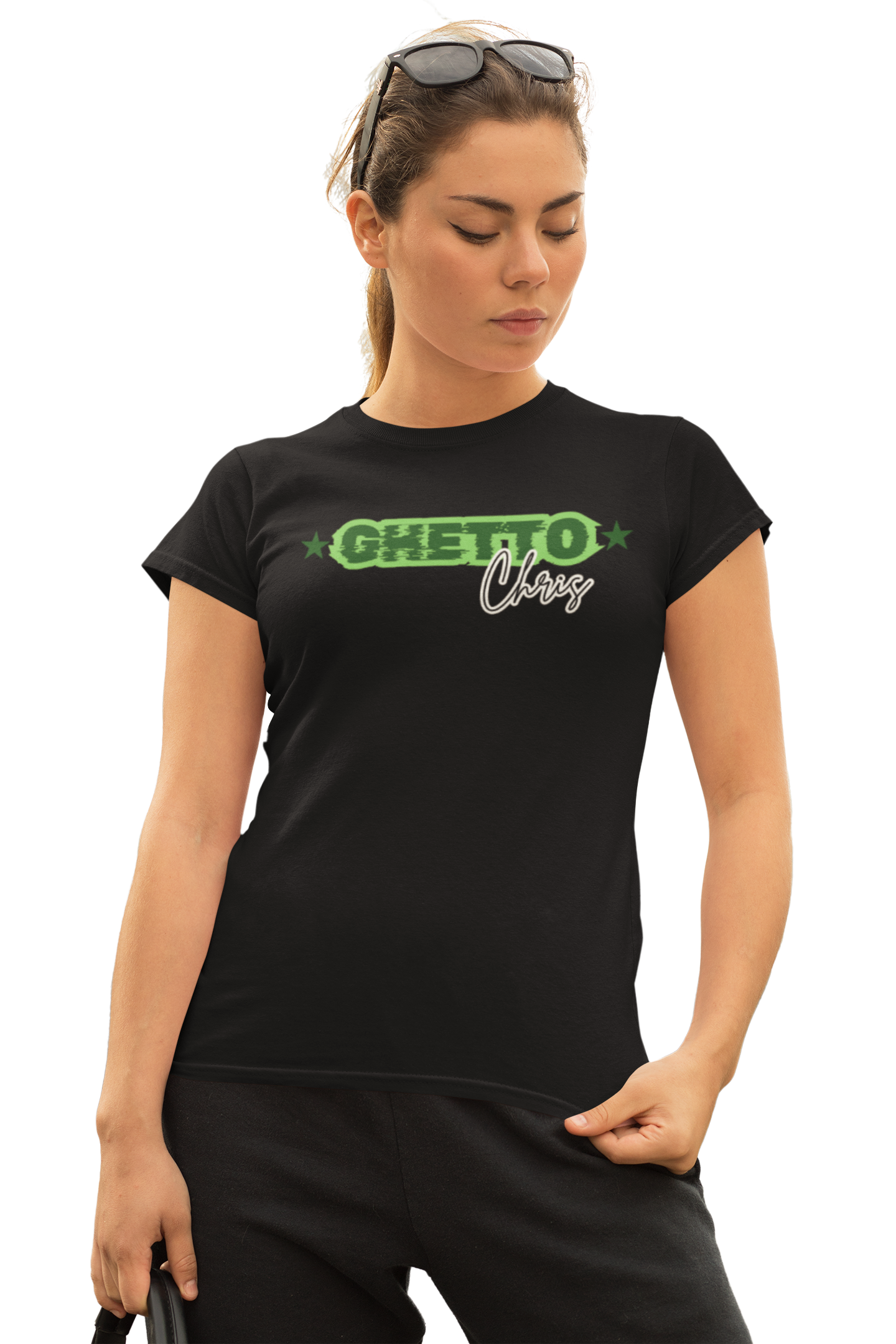 Ghetto Chris women's relaxed tee
